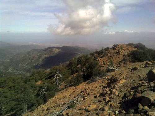 Top of the Chrome Mine Trail - Mount Olympus, Troodos, Cyprus