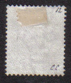 1881 SG 12 1 Piastre (d215a)